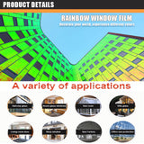 Load image into Gallery viewer, Dichroic Rainbow Window Glass Decorative Film